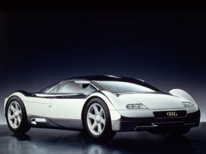 Audi Avus Quattro Concept Car Poster Print on 10 mil Archival Satin Paper 16" x 12"