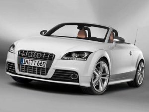 Audi TTS Roadster Car Poster Print on 10 mil Archival Satin Pape 16" x 12"