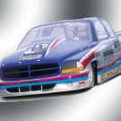 Dodge Dakota NHRA Pro Stock Truck Poster Print on 10 mil Archival Satin Paper 16" x 12"