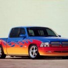 Dodge Hot Wheels Quad Cab Truck Poster Print on 10 mil Archival Satin Paper 16" x 12"