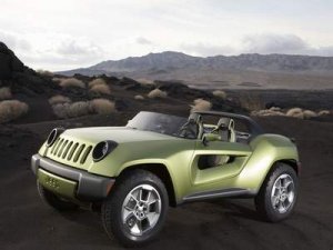 Jeep Renegade Concept Car Poster Print on 10 mil Archival Satin Paper 16" x 12"