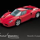 Ferrari Enzo Car Poster Print on 10 mil Archival Satin Paper 16" x 12"