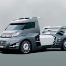 Fiat Ducato Truckster Poster Print on 10 mil Archival Satin Paper 16" x 12"