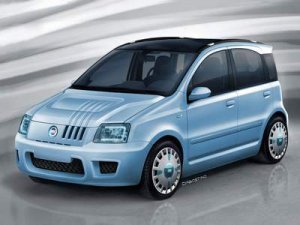 Fiat Panda Multi Eco Car Poster Print on 10 mil Archival Satin Paper 16" x 12"