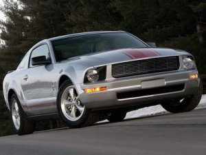 Ford Mustang Warriors in Pink Car Poster Print on 10 mil Archival Satin Paper 16" x 12""