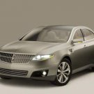 Lincoln MKS Concept Car Poster Print on 10 mil Archival Satin Paper 16" x 12""
