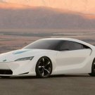 Toyota FT-HS Concept Car Poster Print on 10 mil Archival Satin Paper 16" X 12"