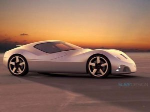 Toyota 2000 SR Concept Car Poster Print on 10 mil Archival Satin Paper 16" X 12"