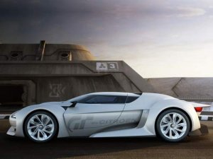 Citroen GT Concept Car Poster Print on 10 mil Archival Satin Paper 16" x 12"