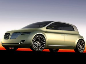 Lincoln C Concept Car Poster Print on 10 mil Archival Satin Paper 16" x 12""