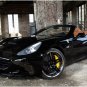 Edo Ferrari California Car Poster Print on 10 mil Archival Satin Paper 16" x 12"
