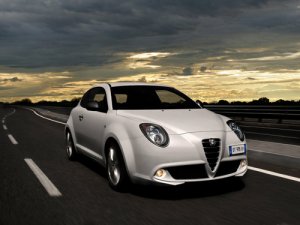 Alfa Romeo MiTo 1.4 MultiAir Car Poster Print on 10 mil Archival Satin Paper 16" x 12"