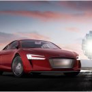 Audi e-Tron 2009 Concept Car Poster Print on 10 mil Archival Satin Paper 16" x 12"