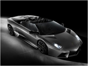 Lamborghini Reventon Roadster Car Poster Print on 10 mil Archival Satin Paper 16" x 12"