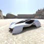 Audi Avatar Concept Car Poster Print on 10 mil Archival Satin Paper 16" x 12"