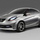 Honda New Small Concept Car Poster Print on 10 mil Archival Satin Paper 16" x 12"