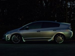 Honda Insight Sports Modulo Concept Car Poster Print on 10 mil Archival Satin Paper 16" x 12"