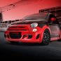 Hamann Fiat 500 Abarth (2010) Car Poster Print on 10 mil Archival Satin Paper 16" x 12"