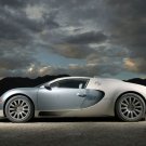Bugatti Veyron Car Archival Canvas Print (Rolled) 16" x 12"