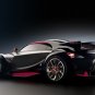 Citroen Survolt Concept Car Archival Canvas Print (Rolled) 16" x 12"