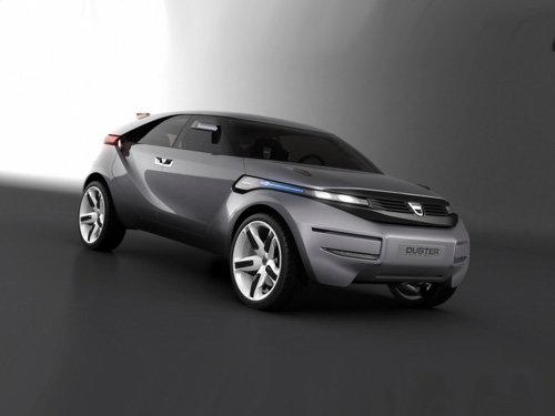 Dacia Duster Concept Car Archival Canvas Print (Rolled) 16" x 12"