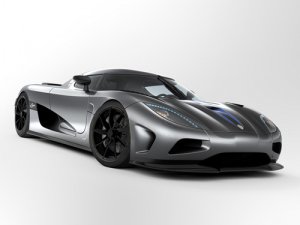 Koenigsegg Agera (2011) Car Archival Canvas Print (Rolled) 16" X 12"