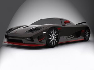 Koenigsegg CCXR Special Edition Car Archival Canvas Print (Rolled) 16" x 12"