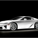 Lexus LFA (2011) Car Archival Canvas Print (Rolled) 16" x 12"