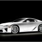 Lexus LFA (2011) Car Archival Canvas Print (Rolled) 16" x 12"
