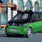 Volkswagen Milano Taxi Concept Archival Canvas Print (Rolled) 16" x 12"