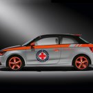 Audi A1 Worthersee Tour Car Archival Canvas Print (Rolled) 16" x12"