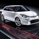 MG Zero Concept 2010 Car Archival Canvas Print (Rolled) 16" x 12"