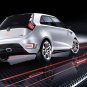 MG Zero Concept 2010 Car Archival Canvas Print (Rolled) 16" x 12"