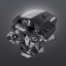 Dodge Challenger 5.7 L V8 Hemi Engine 2010 Archival Canvas Print (Rolled) 16" x 12"