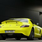 Mercedes-Benz SLS AMG E-Cell Concept Archival Canvas Car Print (Rolled) 16" x 12"