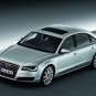 Audi A8 L W12 2011 Archival Canvas Print (Rolled) 16" x12"