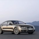 Audi A7 Sportback 2011 Archival Canvas Car Print (Rolled) 16" x12"