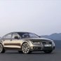 Audi A7 Sportback 2011 Archival Canvas Car Print (Rolled) 16" x12"