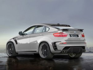 G-Power BMW X6 Typhoon RS Ultimate Archival Canvas Car Print (Rolled) 16" x 12"