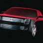 Ford 427 Concept Car Archival Canvas Car Print (Rolled) 16" x 12""