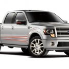 Ford Harley Davidson F 150 2011 Canvas Truck Print (Rolled) 16" x 12""