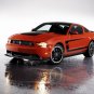Ford Mustang Boss 302 (2012) Archival Canvas Car Print (Rolled) 16" x 12""
