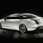 Jaguar XJ75 Platinum Concept Archival Canvas Car Print (Rolled) 16" x 12"