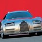 Audi Rosemeyer Concept Archival Canvas Car Print (Rolled) 16" x12"