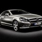 Mercedes-Benz CLS-Class 2012 Archival Canvas Car Print (Rolled) 16" x 12"