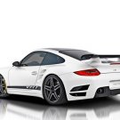 Vorsteiner Porsche 911 Turbo V-RT Archival Canvas Race Car Print (Rolled) 16" x 12"