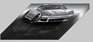 Porsche Panamera Individualization Programme Archival Canvas Car Print (Mounted) 16" x 12"