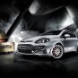 Fiat Punto Evo Abarth Esseesse Archival Canvas Car Print (Rolled) 16" x 12"