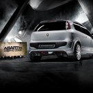 Fiat Punto Evo Abarth Esseesse Archival Canvas Car Print (Rolled) 16" x 12"