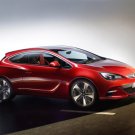 Vauxhall GTC Paris Concept Archival Canvas Car Print (Rolled) 16" x 12"